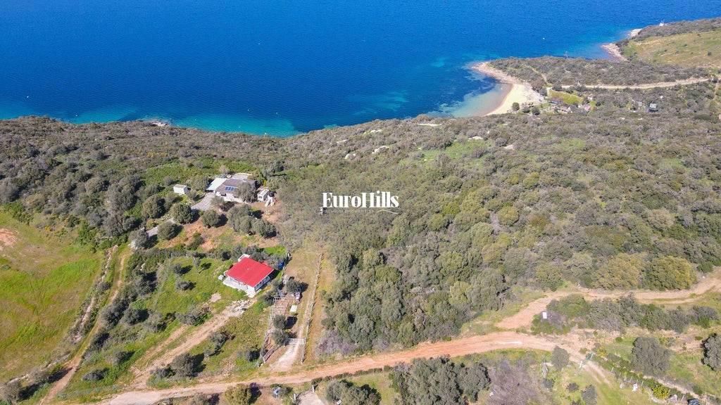 Seaside Land Plot 1,606 m² - Panoramic Views - Ammouliani GR