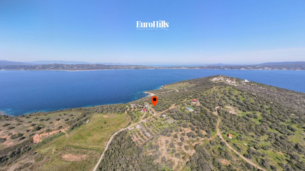 Seaside Land Plot 1,606 m² - Panoramic Views - Ammouliani GR