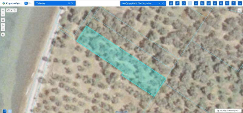 Agricultural 1446 m² - Thasos GR