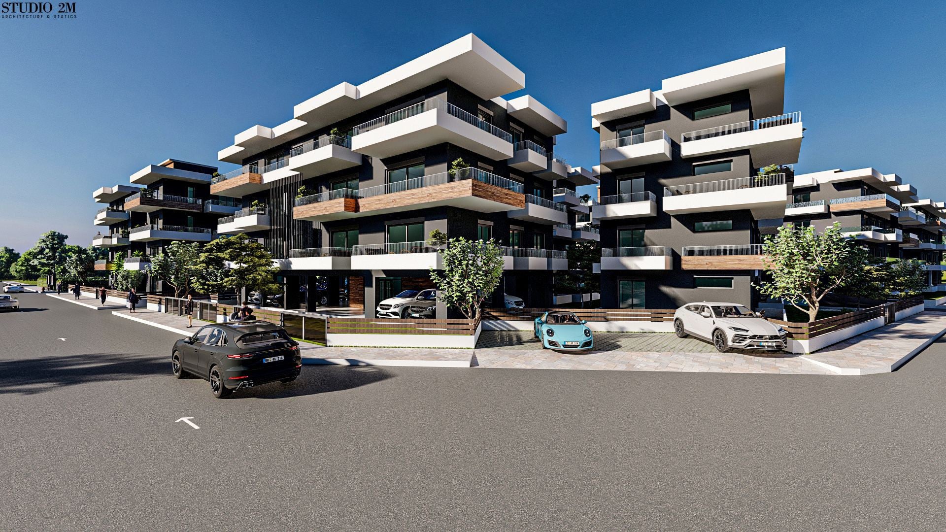 The Nea Polis Phos Complex - Thessaloniki, Greece.