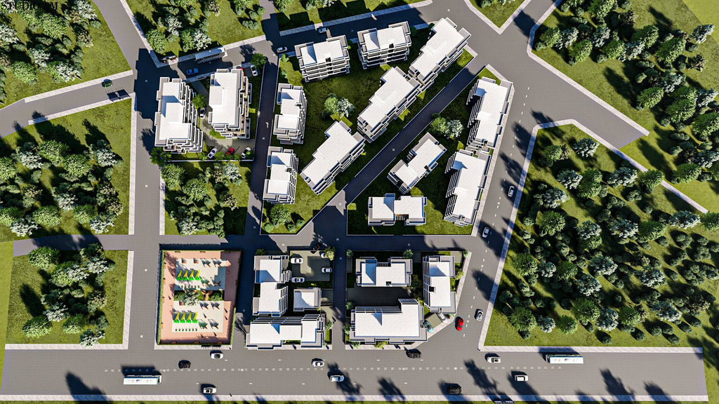 The Nea Polis Phos Complex - Thessaloniki, Greece.