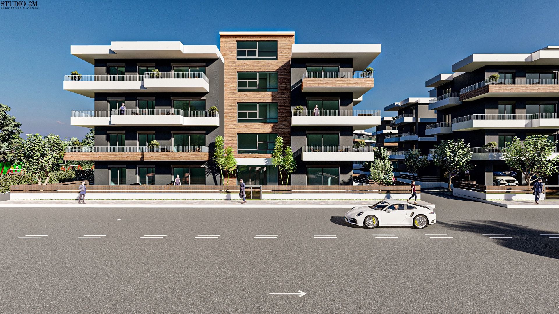 The Nea Phos residential complex - Thasos (Island), Greece