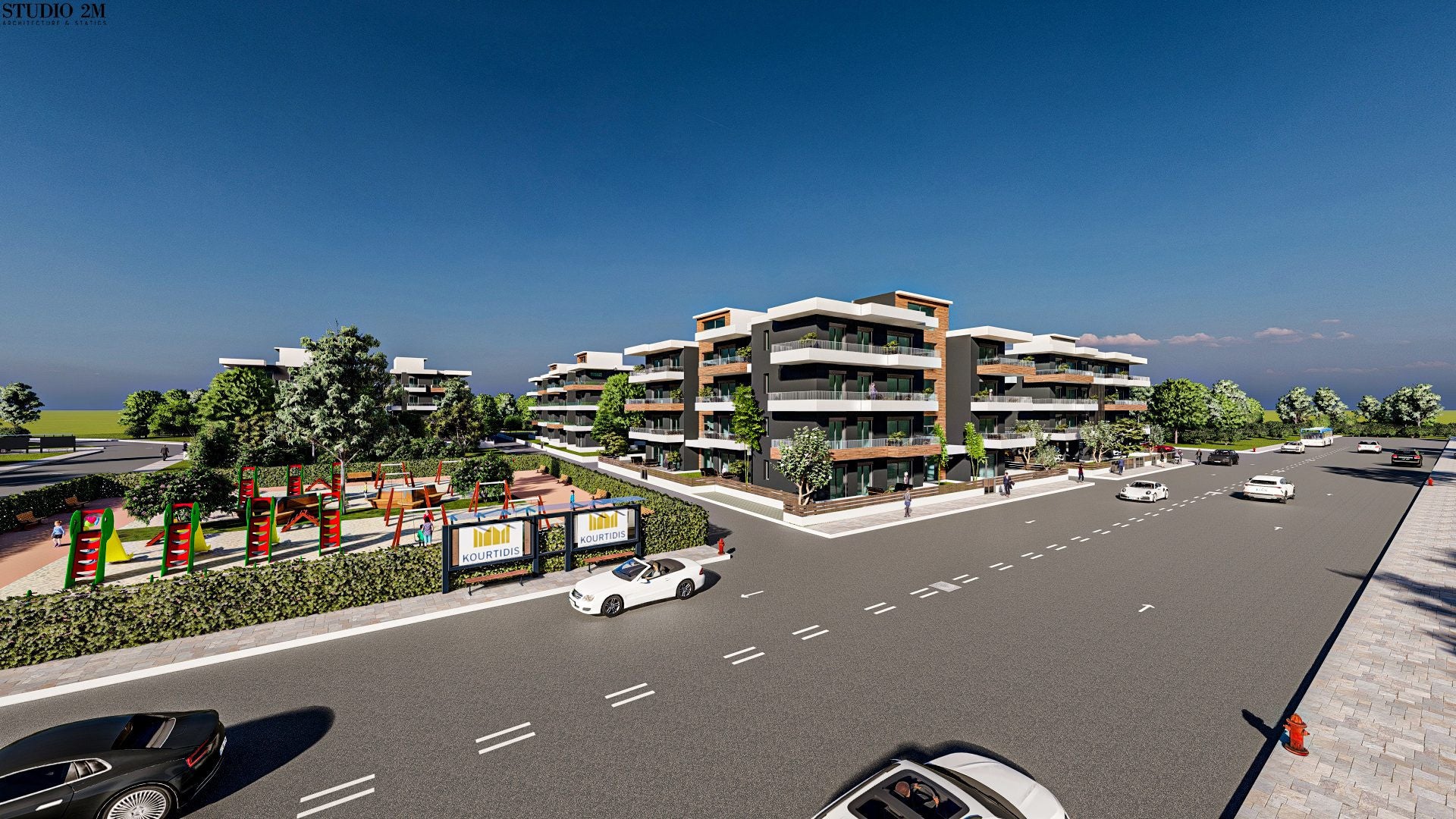 The Nea Phos residential complex - Thasos (Island), Greece