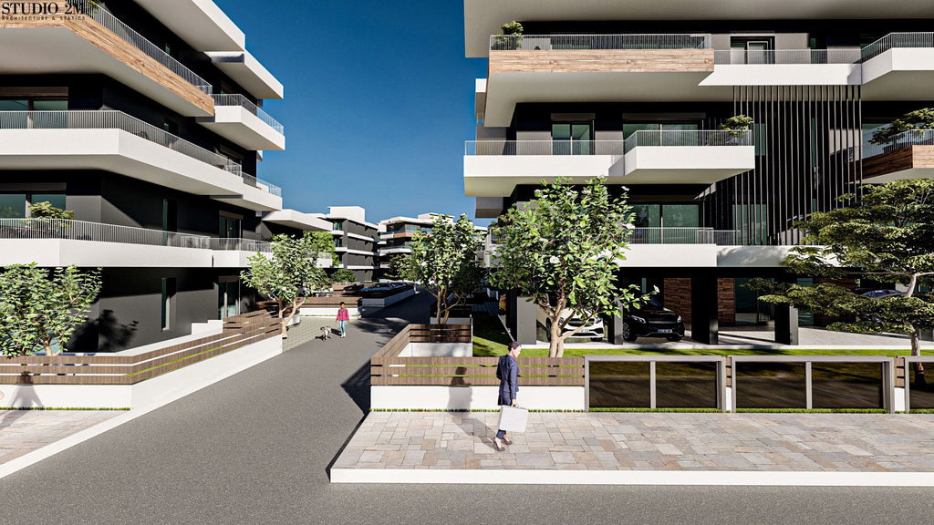 The Nea Phos residential complex - Thasos (Island), Greece