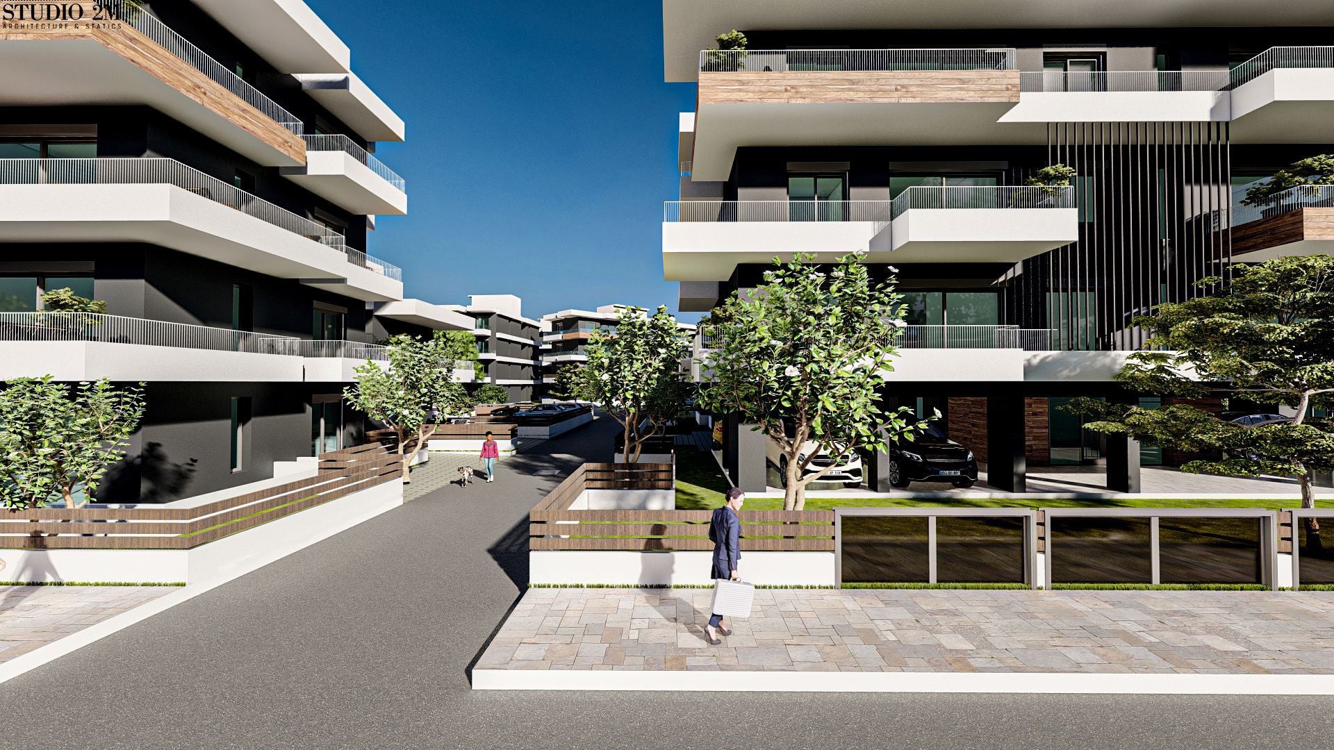 The Nea Polis Phos Complex - Thessaloniki, Greece.