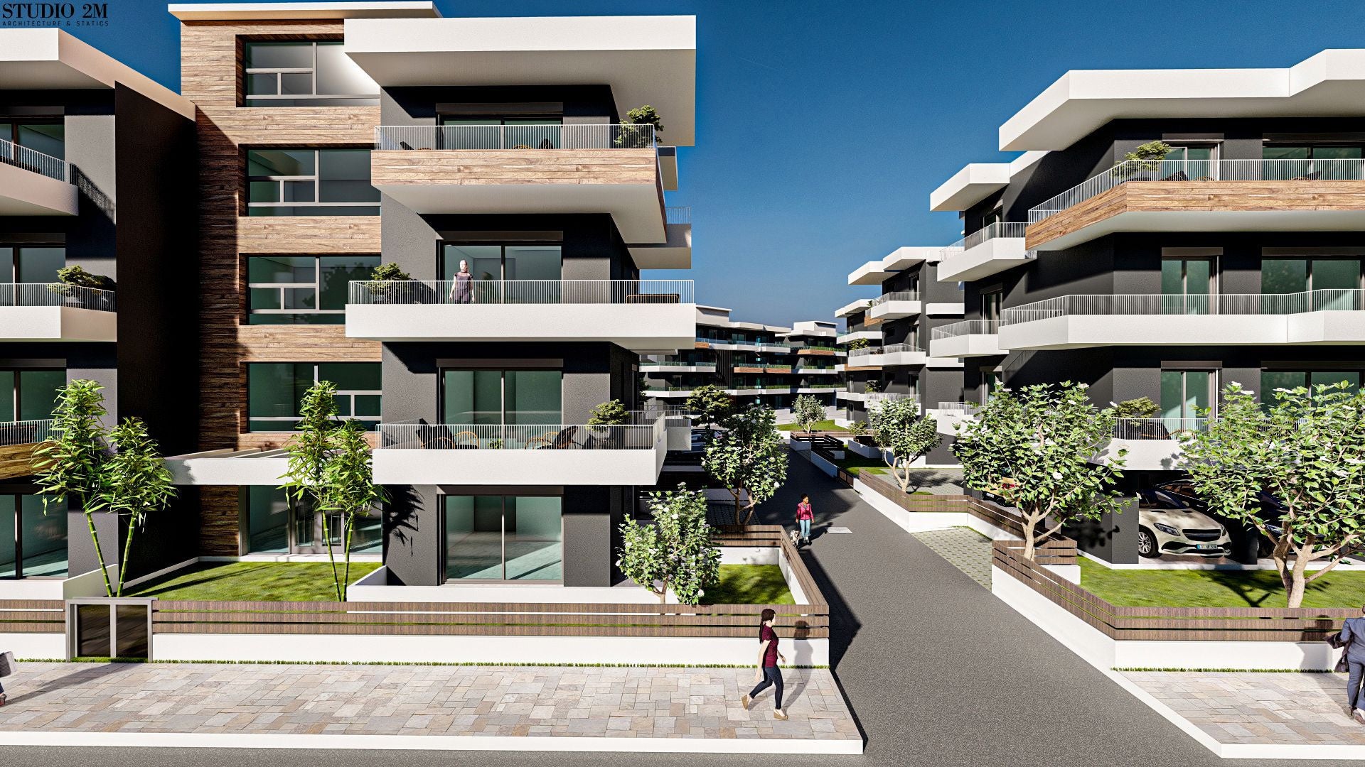 The Nea Polis Phos Complex - Thessaloniki, Greece.