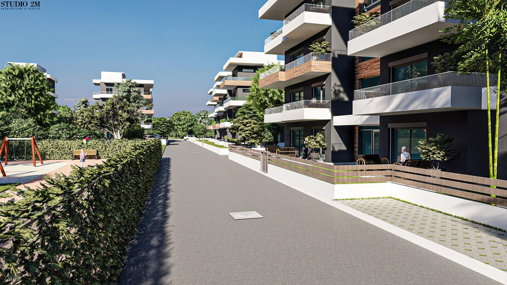 The Nea Phos residential complex - Thasos (Island), Greece