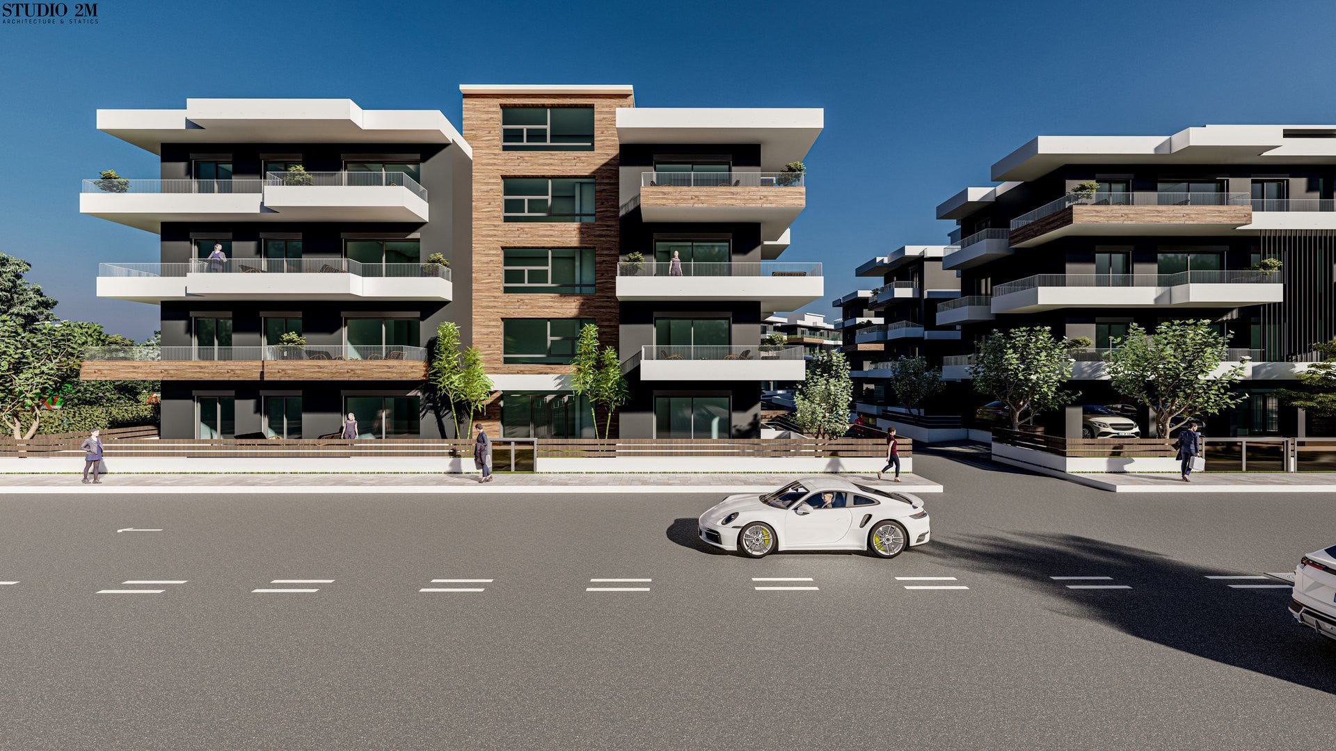 The Nea Phos residential complex - Thasos (Island), Greece