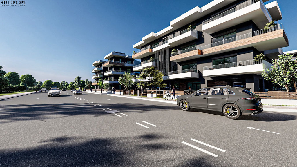 The Nea Polis Phos Complex - Thessaloniki, Greece.