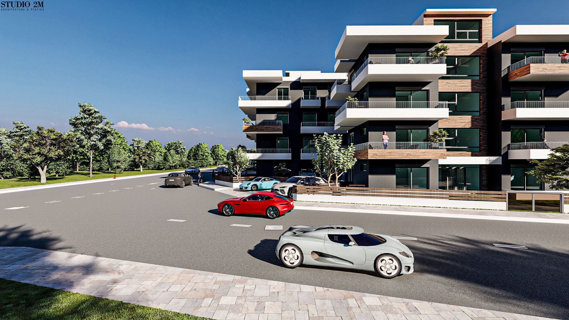 The Nea Phos residential complex - Thasos (Island), Greece