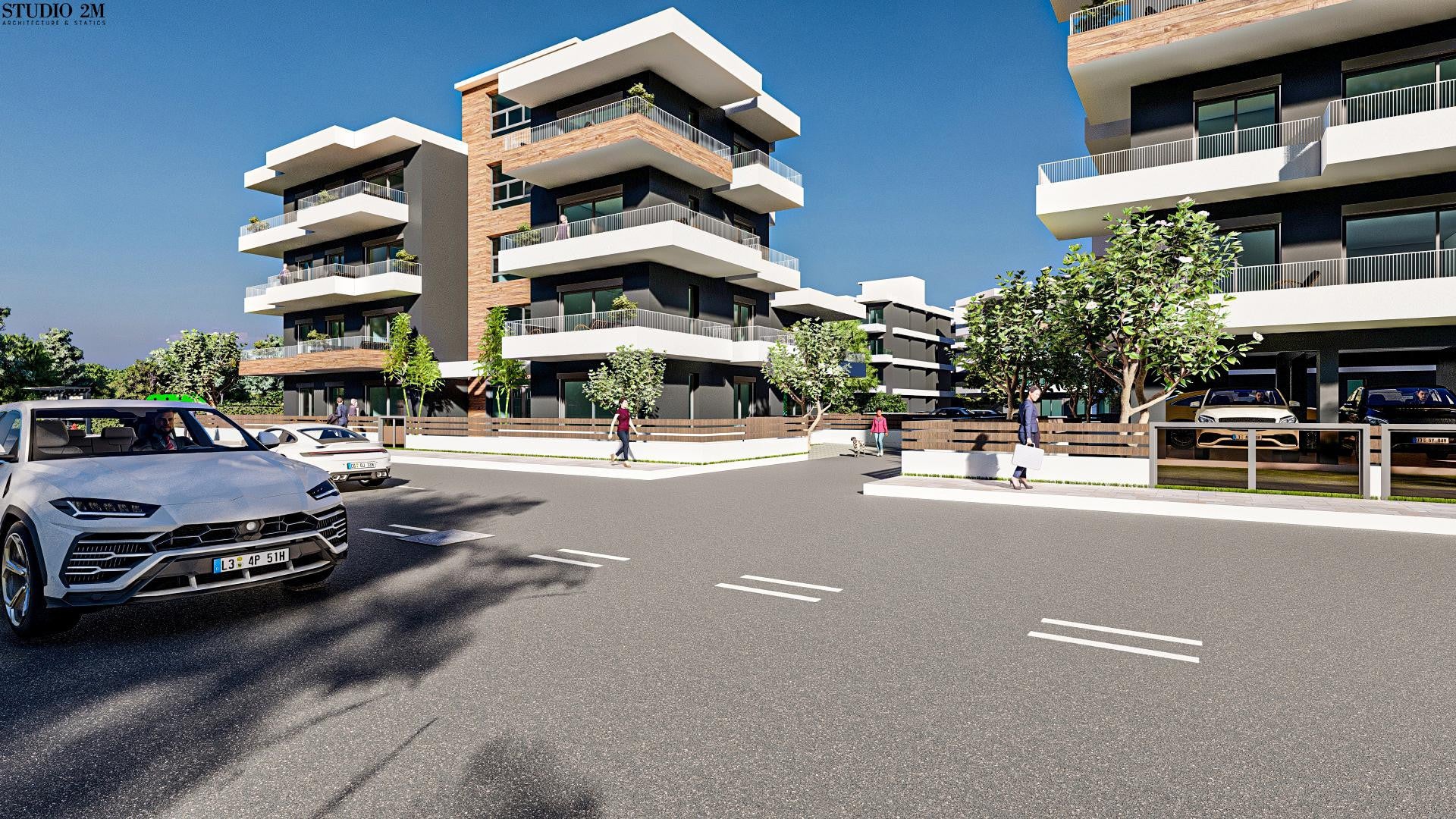 The Nea Polis Phos Complex - Thessaloniki, Greece.