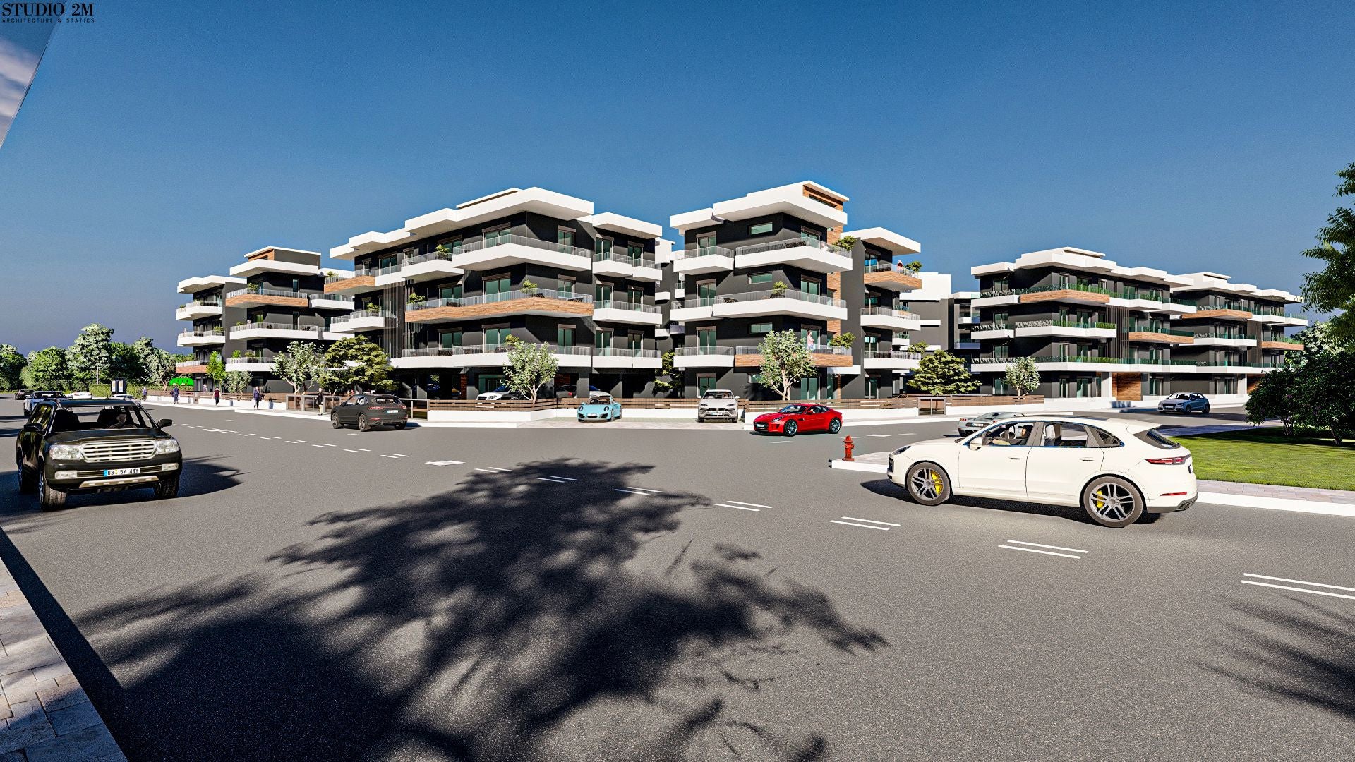 The Nea Phos residential complex - Thasos (Island), Greece