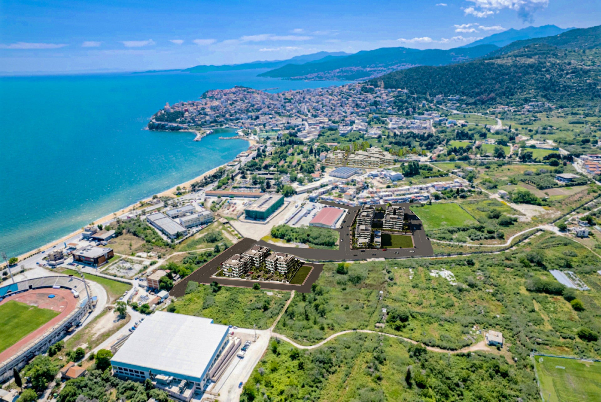 The Nea Polis Phos Complex - Thessaloniki, Greece.