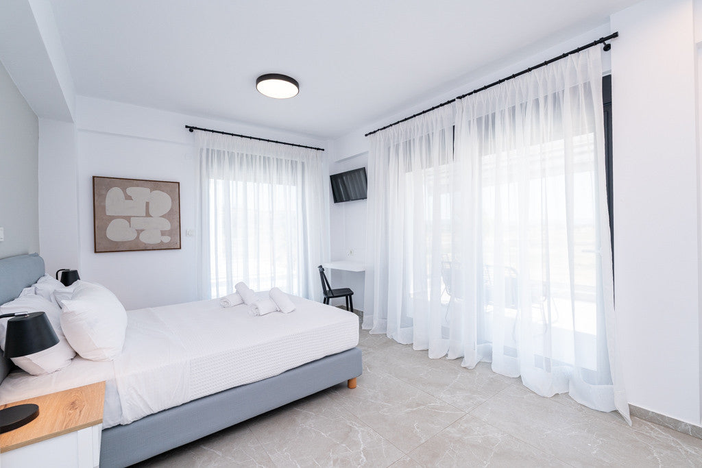 Olympiada Beach House - Ofrynio Beach - Thessaloniki, Greece.