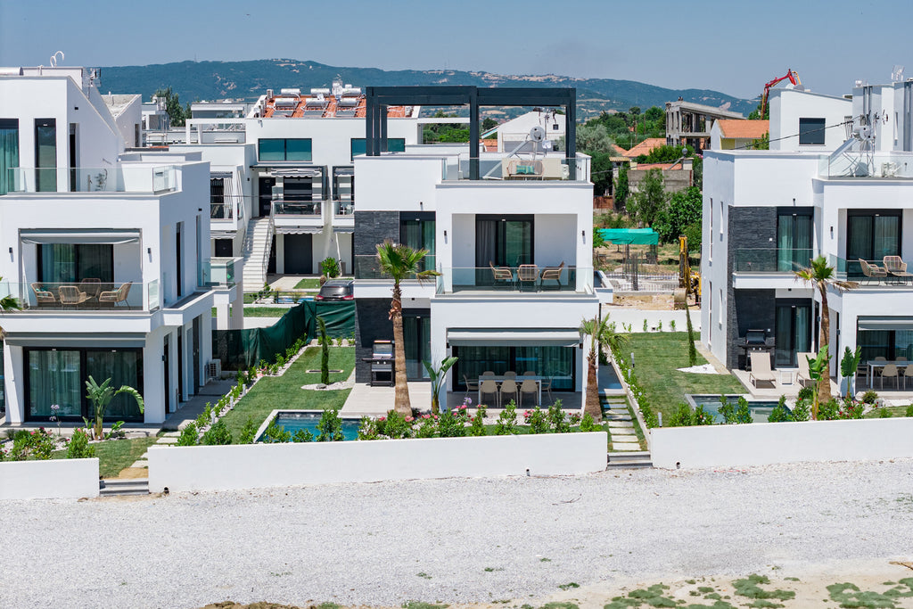 Olympiada Beach House - Ofrynio Beach - Thessaloniki, Greece.