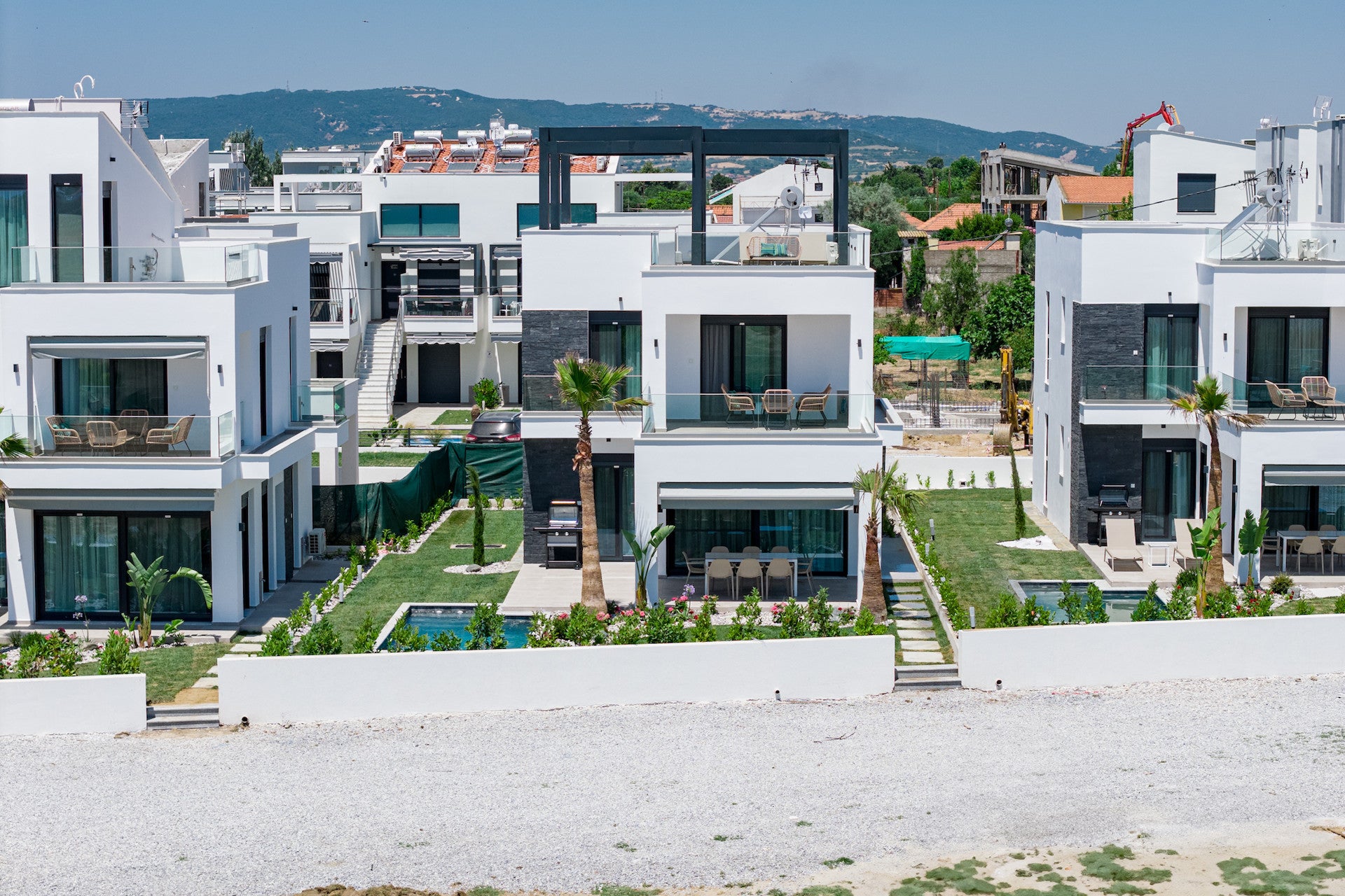Olympiada Beach House - Ofrynio Beach - Thessaloniki, Greece.