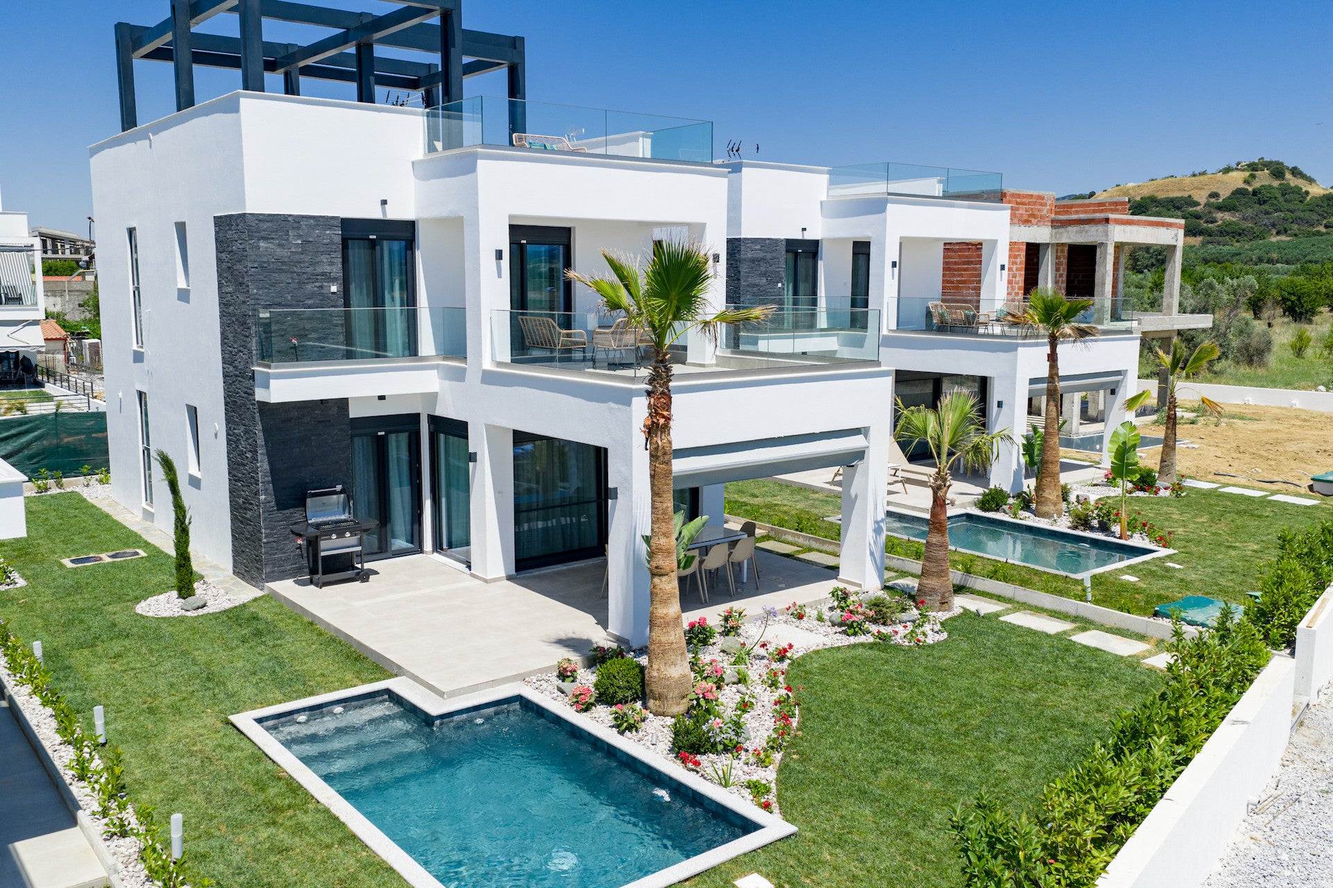 Olympiada Beach House - Ofrynio Beach - Thessaloniki, Greece.