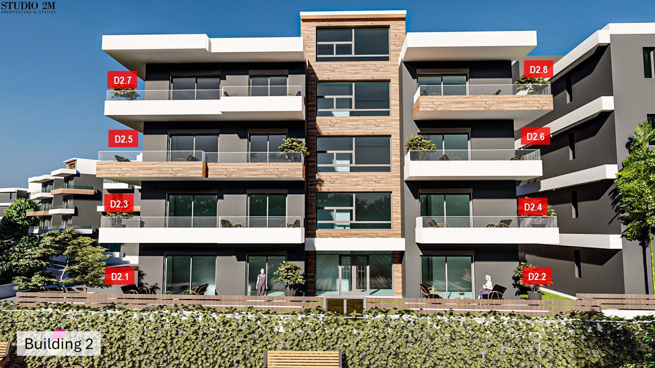 The Nea Phos residential complex - Thasos (Island), Greece