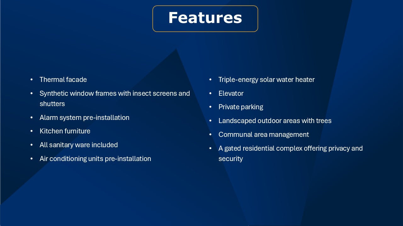 The Nea Phos residential complex - Thasos (Island), Greece