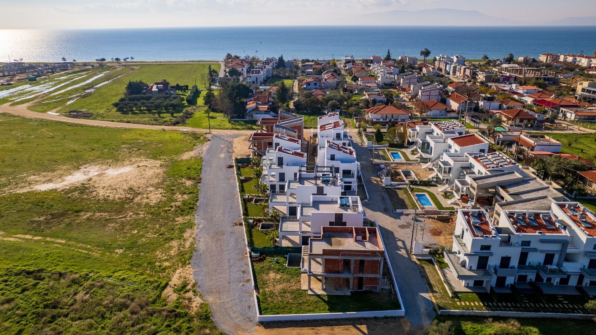Olympiada Beach House - Ofrynio Beach - Thessaloniki, Greece.