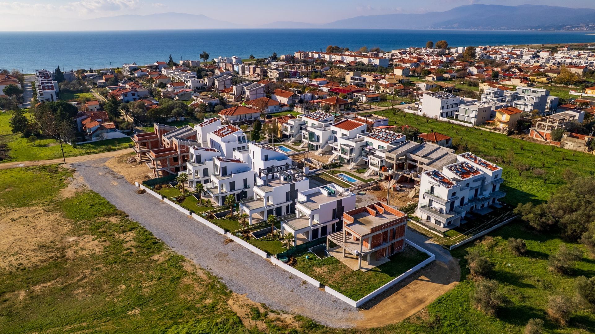 Olympiada Beach House - Ofrynio Beach - Thessaloniki, Greece.