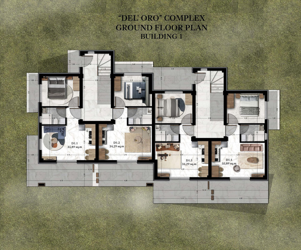 Del' Oro Complex - Nea Kerdyllia | Thessaloniki, Greece.