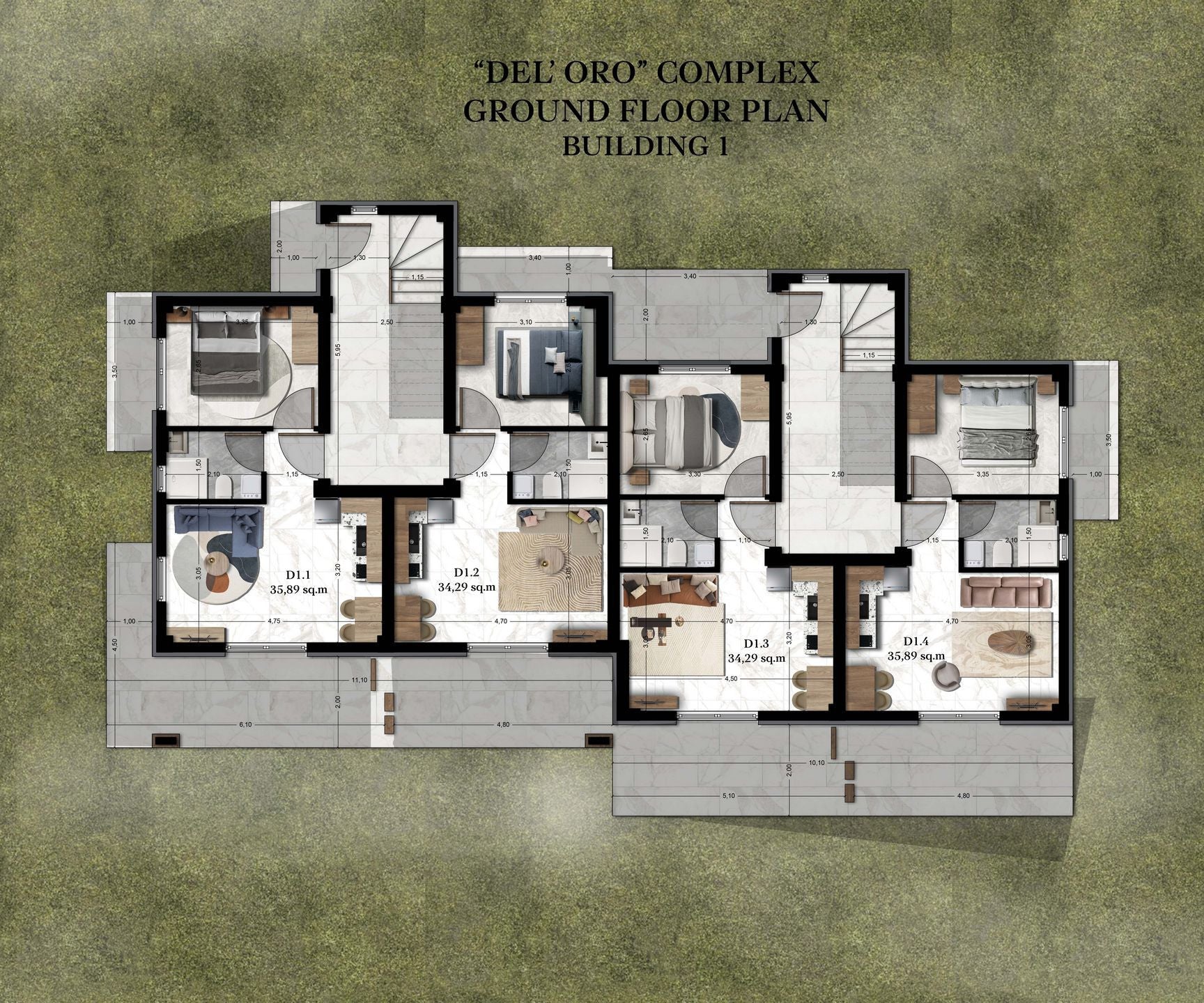 Del' Oro Complex - Nea Kerdyllia | Thessaloniki, Greece.