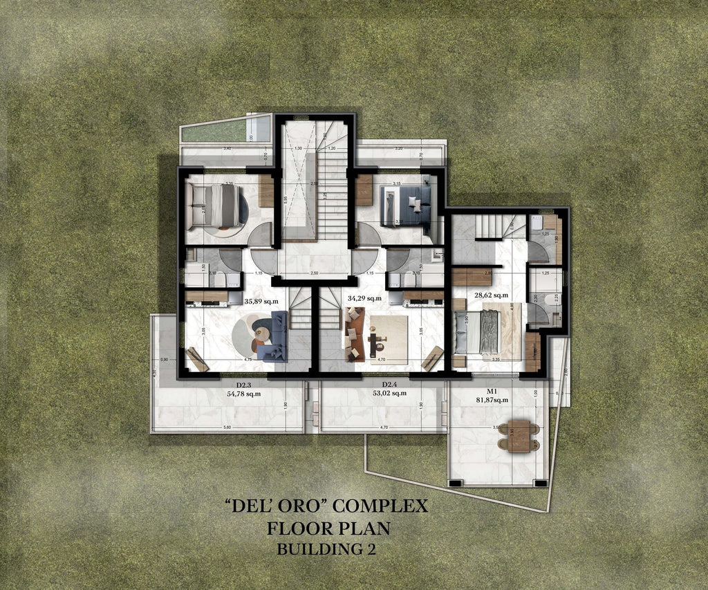 Del' Oro Complex - Nea Kerdyllia | Thessaloniki, Greece.