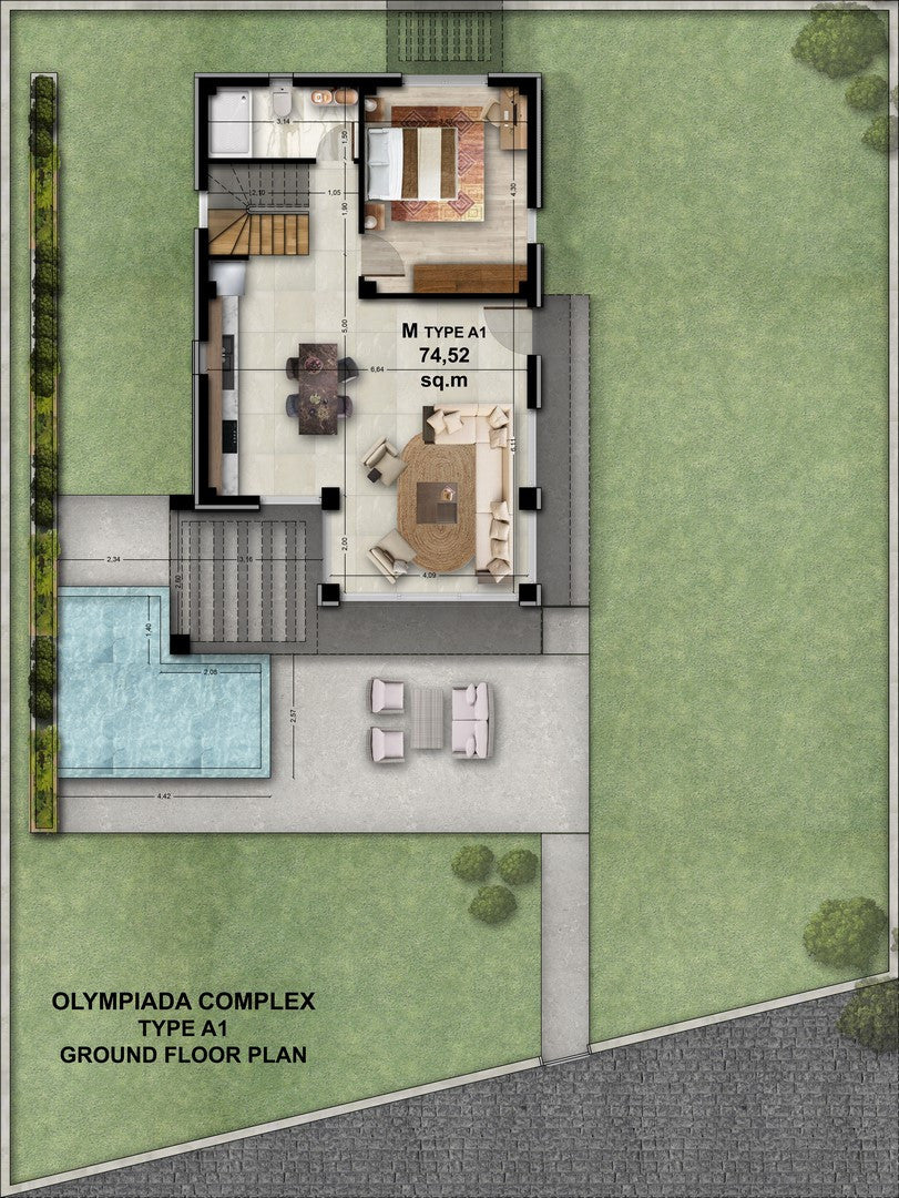 Olympiada Beach House - Ofrynio Beach - Thessaloniki, Greece.