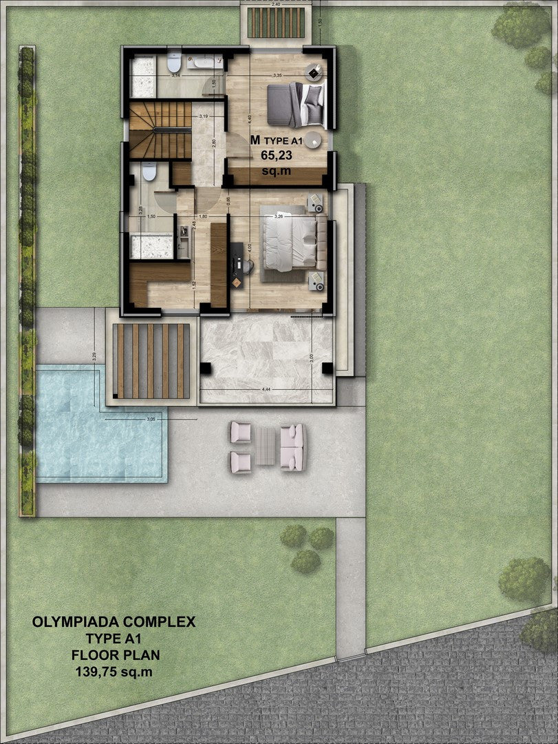 Olympiada Beach House - Ofrynio Beach - Thessaloniki, Greece.