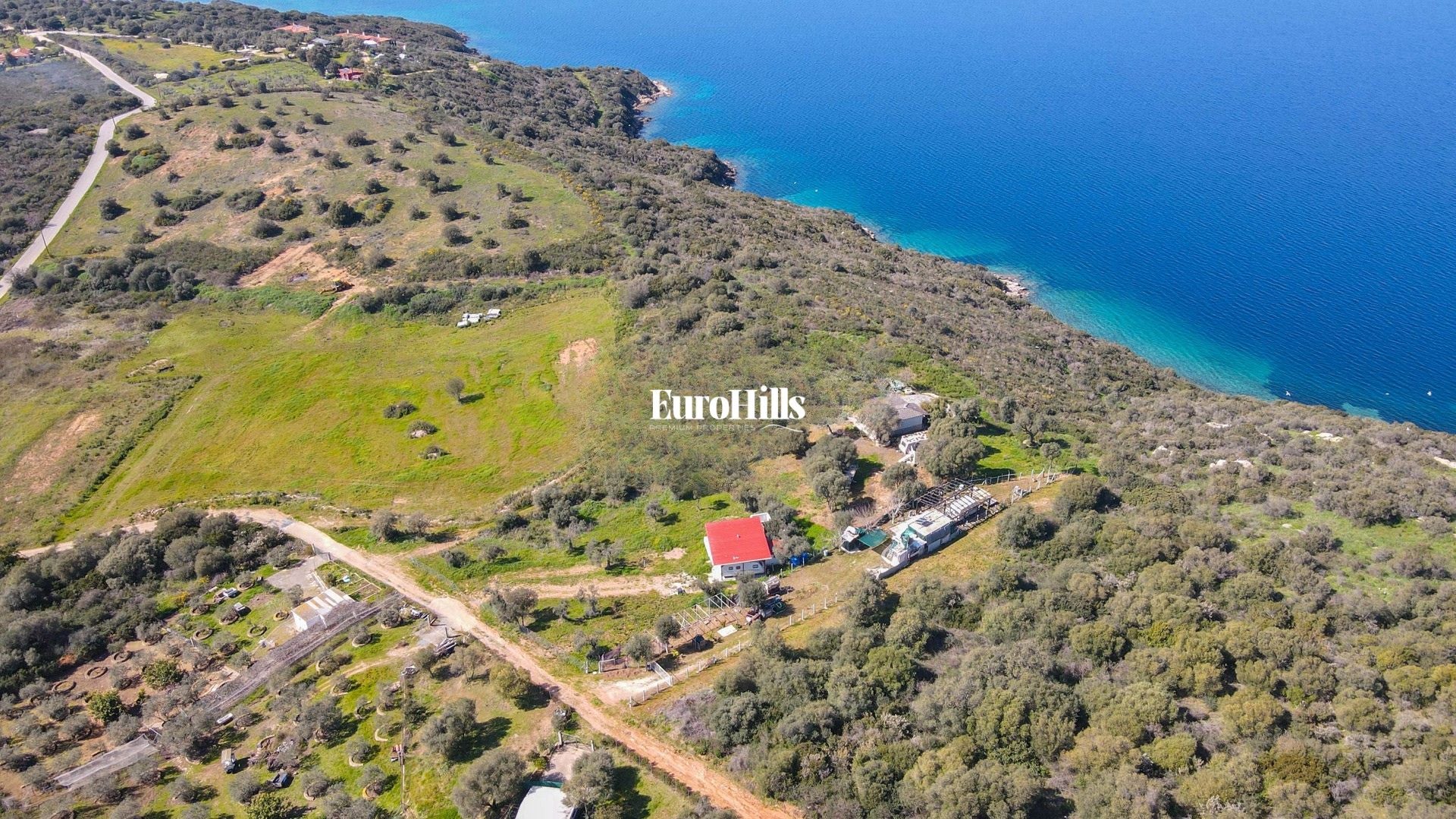 Seaside Land Plot 1,606 m² - Panoramic Views - Ammouliani GR