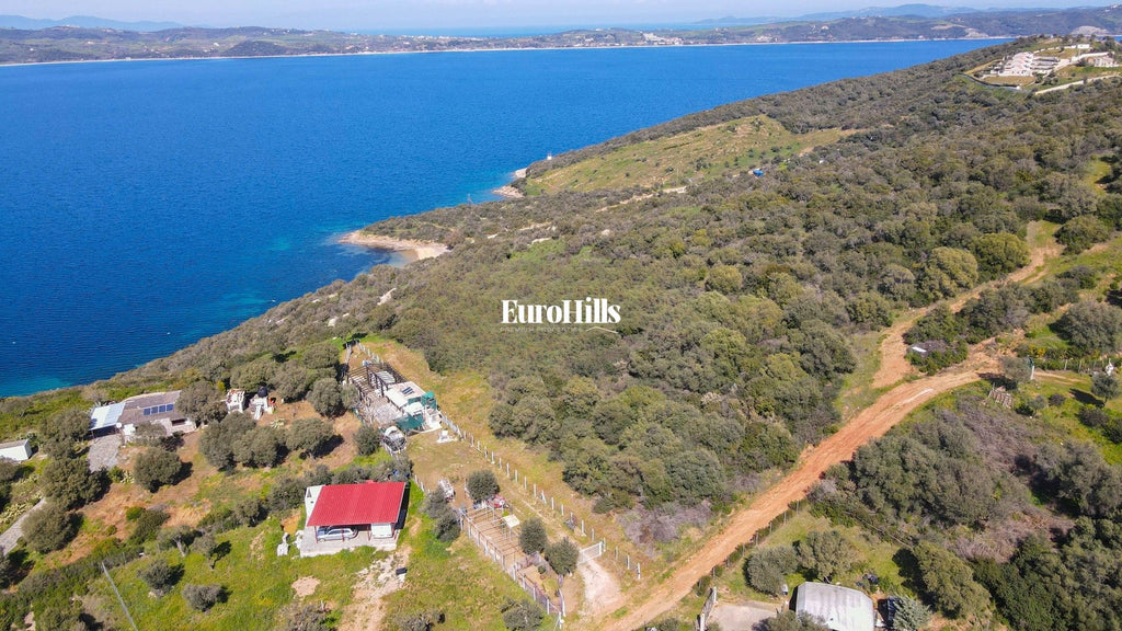 Seaside Land Plot 1,606 m² - Panoramic Views - Ammouliani GR